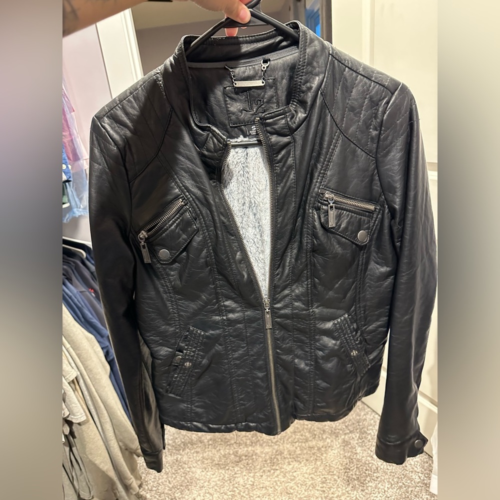 Leather jacket